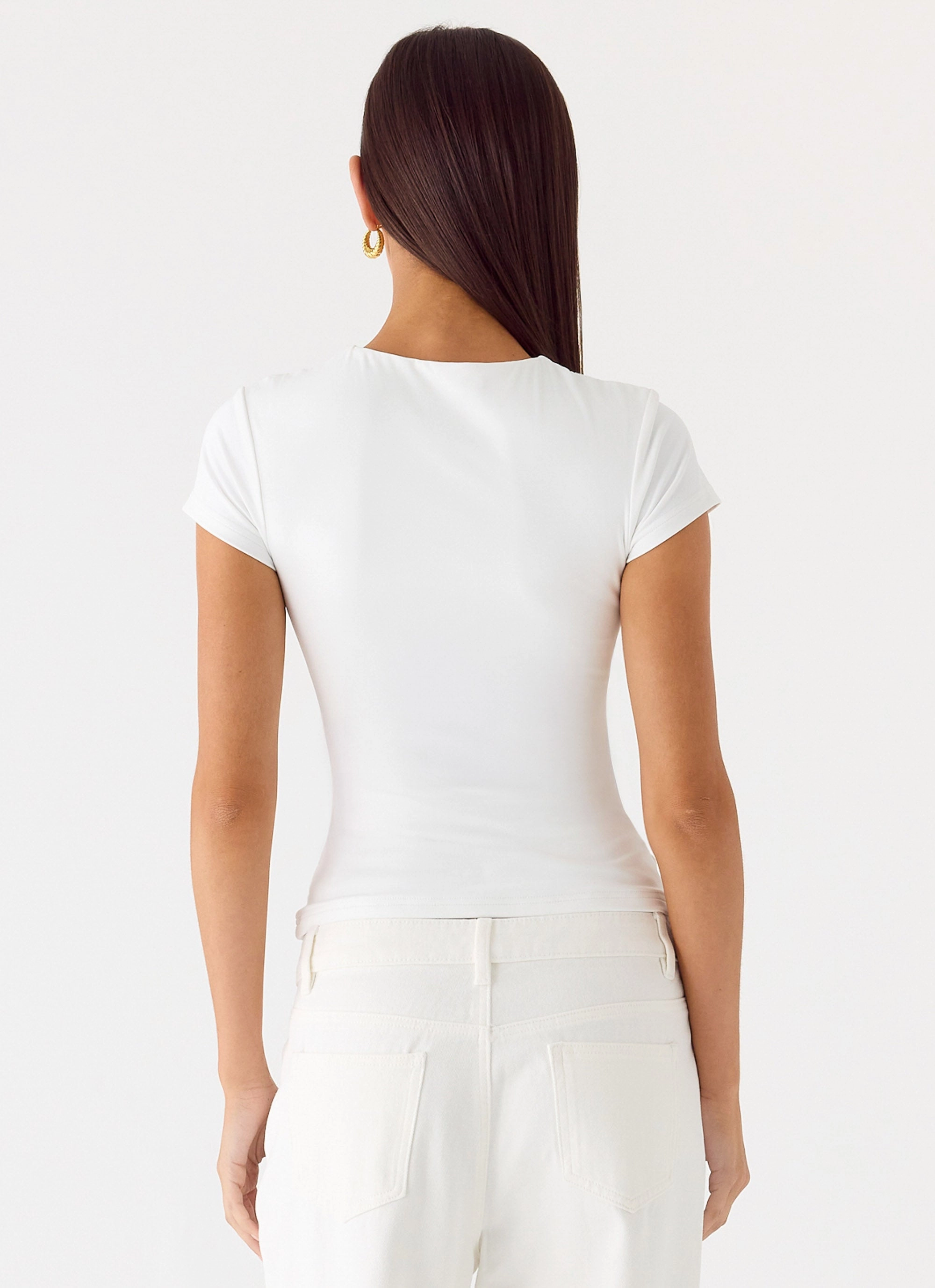 Fashion Layering About You Top - White