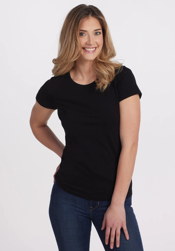 Addie Crew Neck - Black Basic Wear Minimal Design