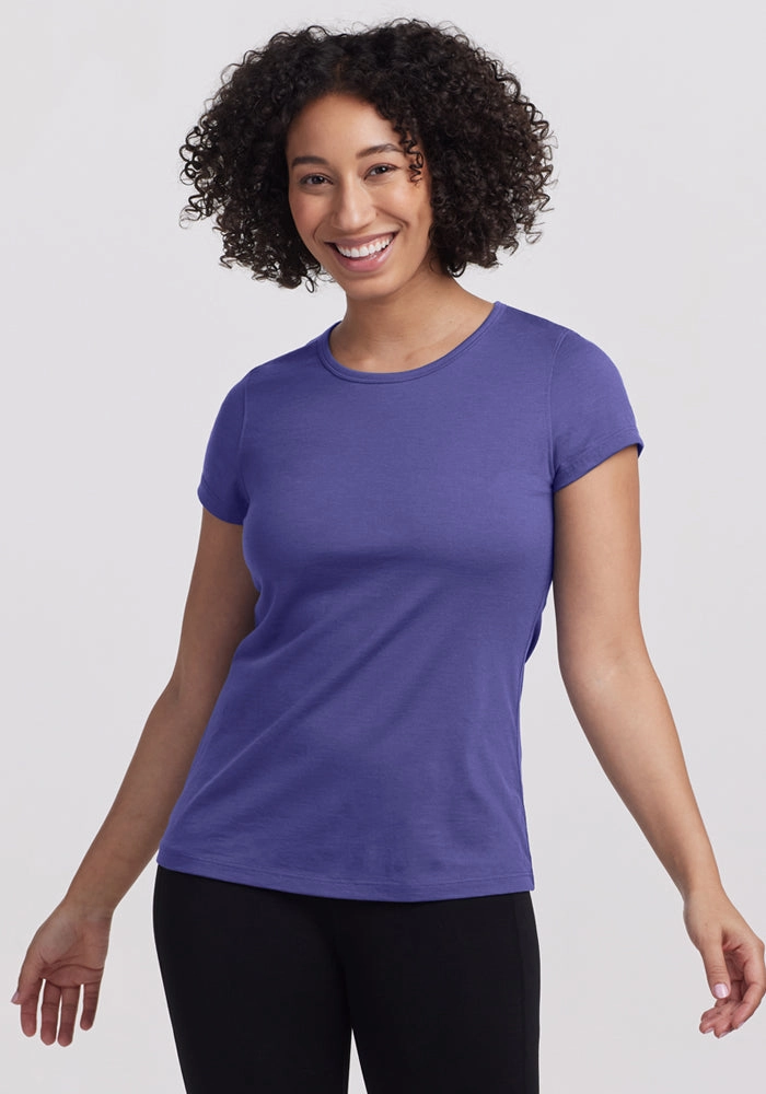 Modern Smart AntiPillingTreatment Addie Crew Neck - Ink Blue