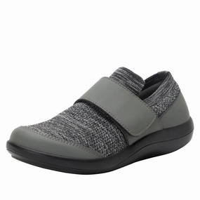 Alegria Women's Dasher Shoe - Charcoal Quick Slide