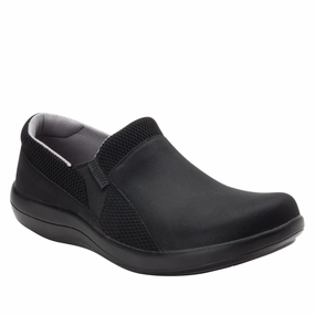 Natural foot movement Alegria Women's Duette Slip Resistant Shoe - Black