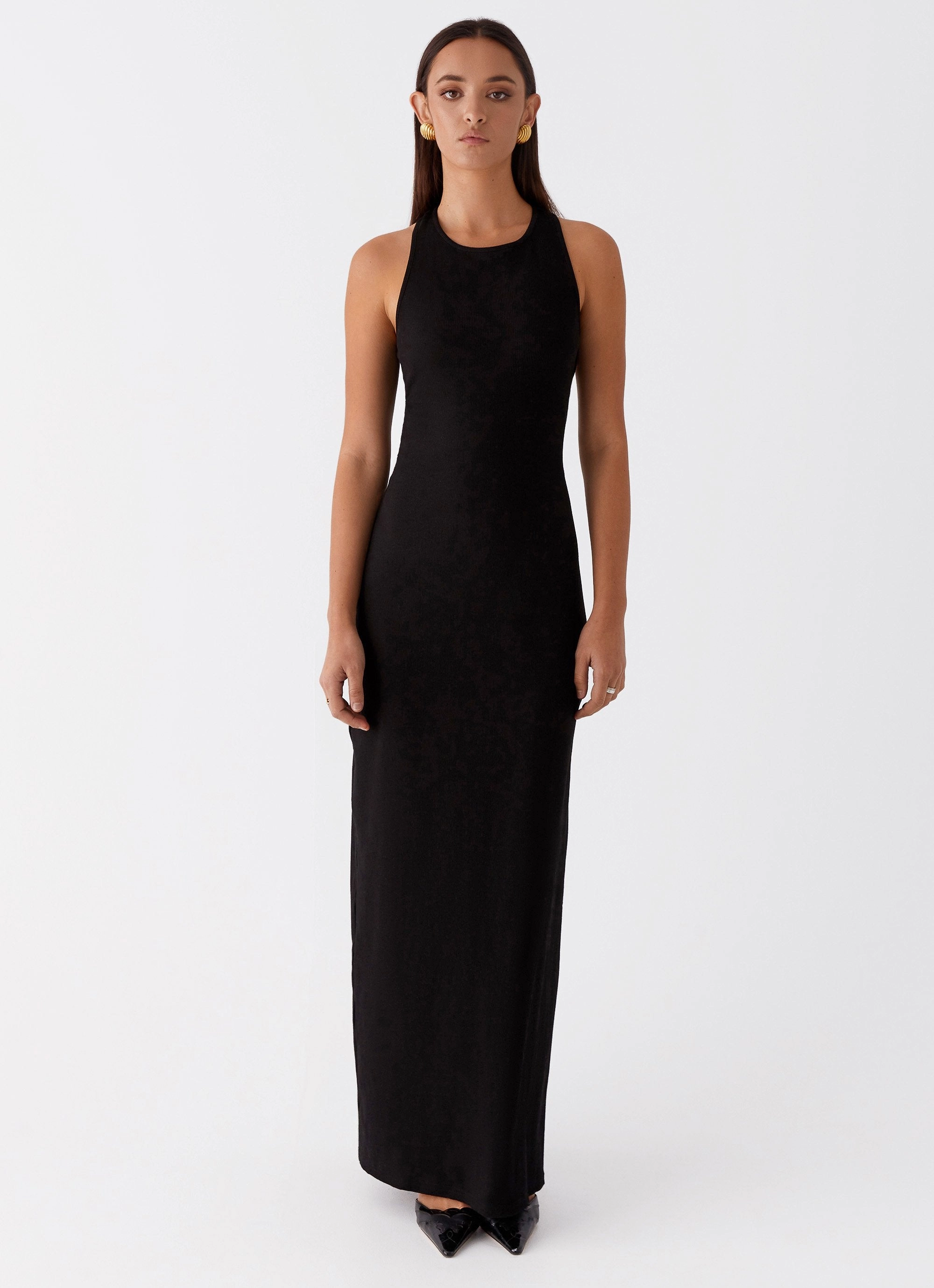 Sophisticated Look Alice Cut Out Maxi Dress - Black