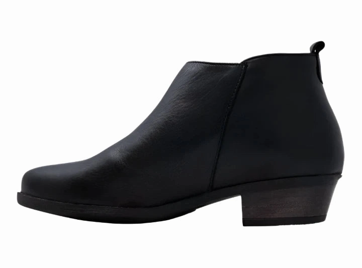 Eric Michael Women's London Boot - Black Work Field Compression Resistant Foam