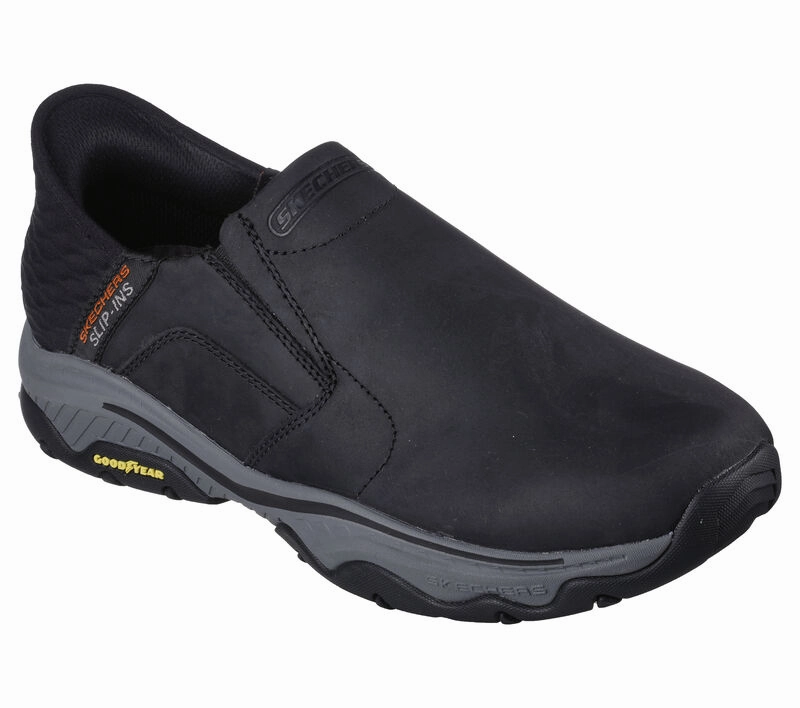 Scenic Step Skechers Men's Slip-ins (Hands-Free) RF Craster Lanigan - Black