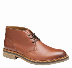 Johnston & Murphy Men's Calder Chukka Boot - Mahogany Limited Edition