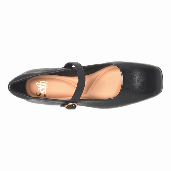 Wear Often Easy on Sofft Women's Palma Mary Jane Hidden Wedge Dress Pump - Black