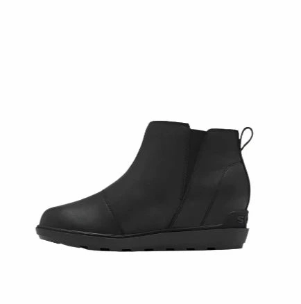Sorel Women's Evie II Zip Bootie - Black Summer Hike Reinforced Form Adventure Journey