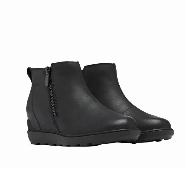 Abrasion Resistant Materials Sorel Women's Evie II Zip Bootie - Black