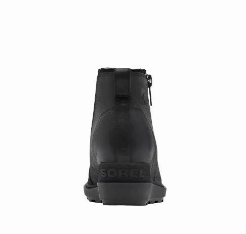 abrasion resistant coating Sorel Women's Evie II Zip Bootie - Black