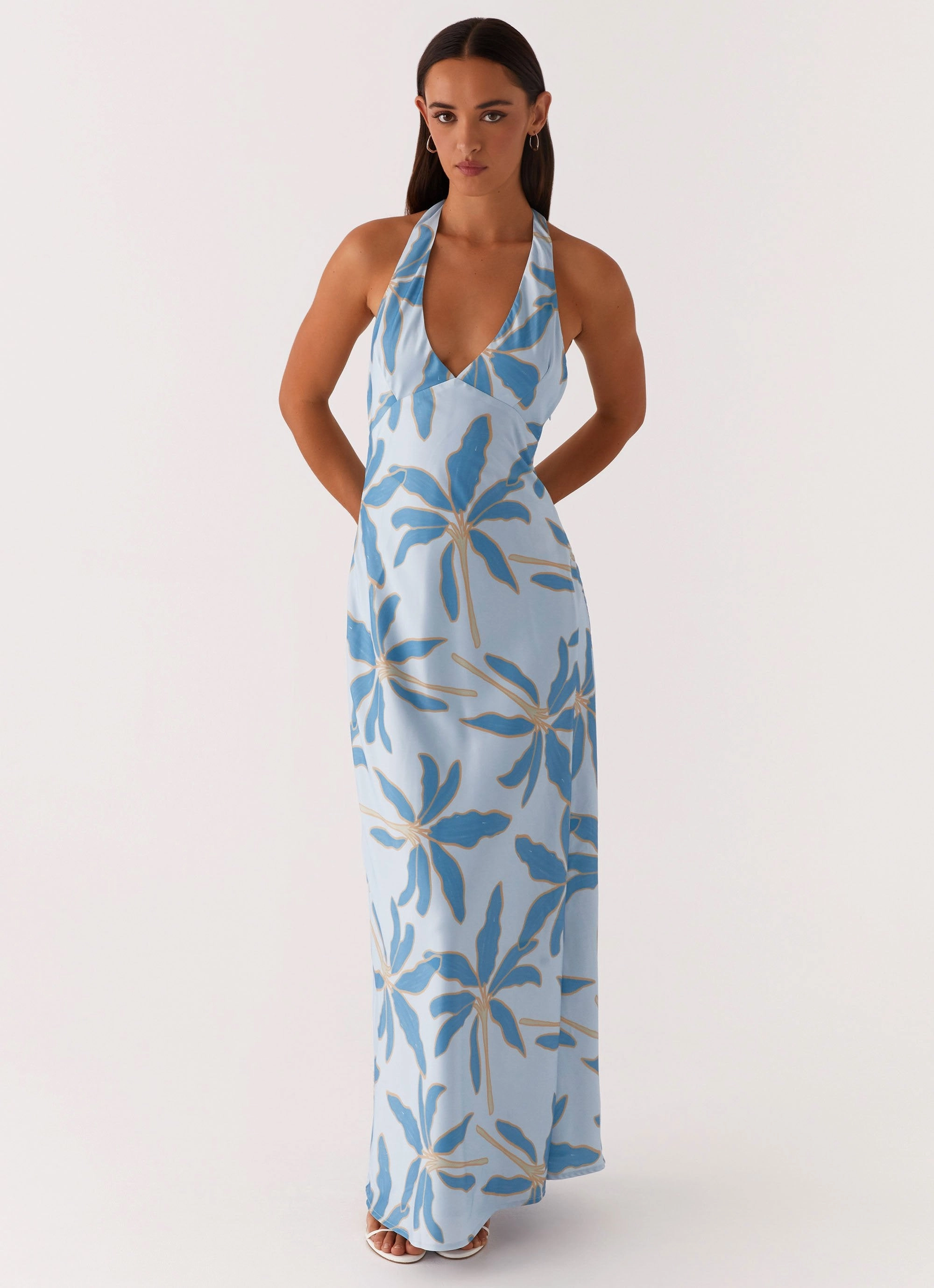 Angie Maxi Dress - Opulent Blue spring outfit spring fresh