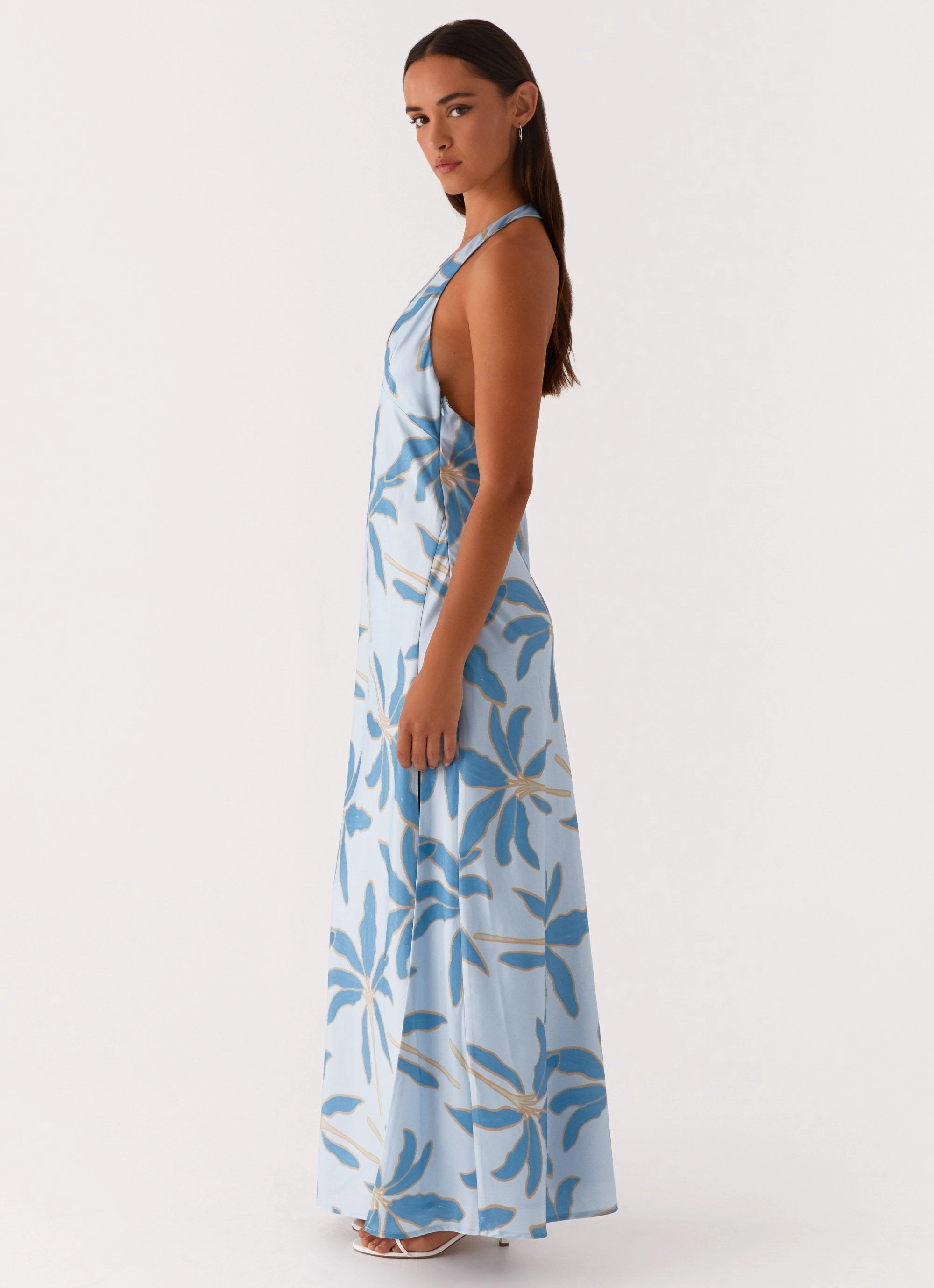Angie Maxi Dress - Opulent Blue Daily Go Versatile Layers