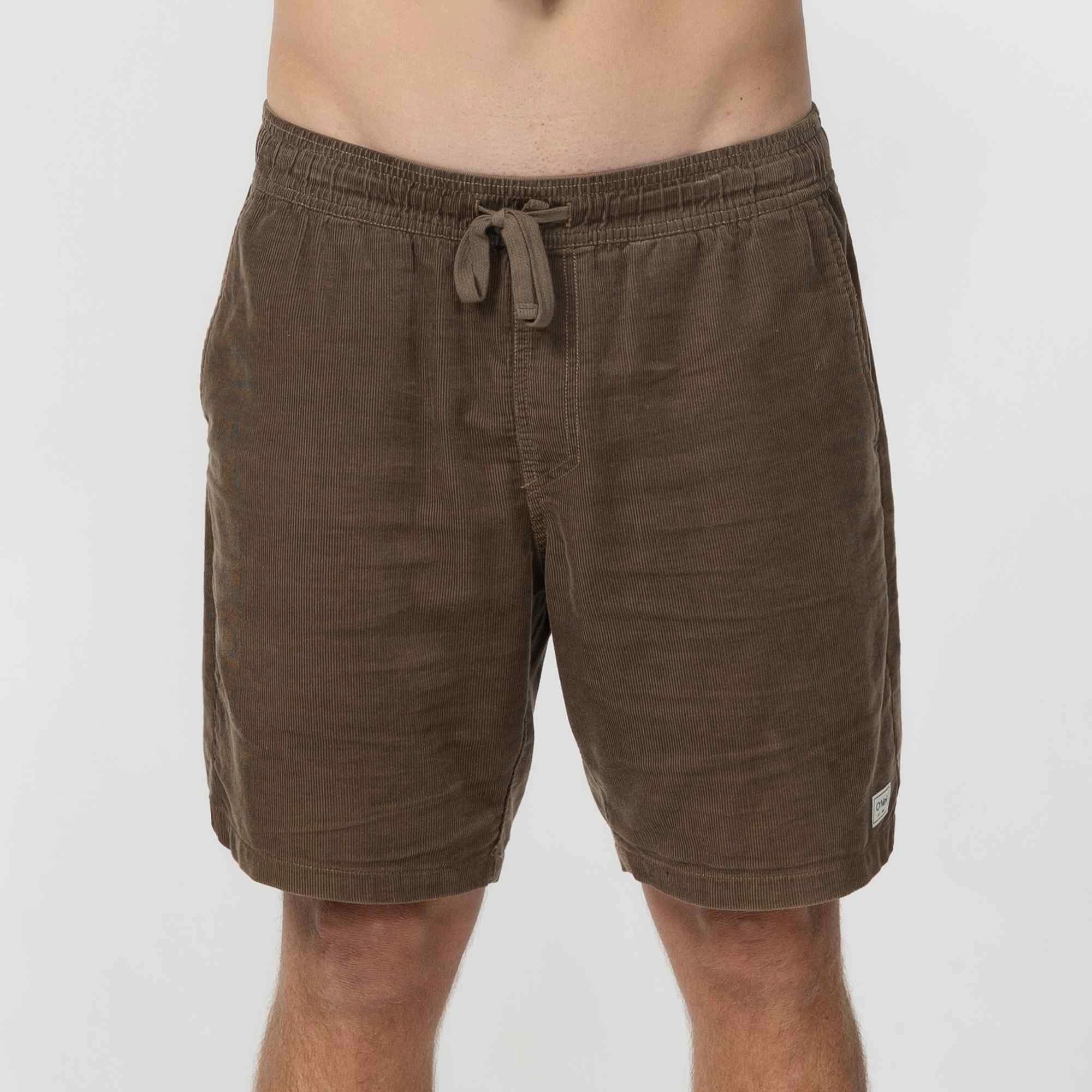 Ventilated Mesh Panels Playful Prints OG Cord Short - Chocolate Chip
