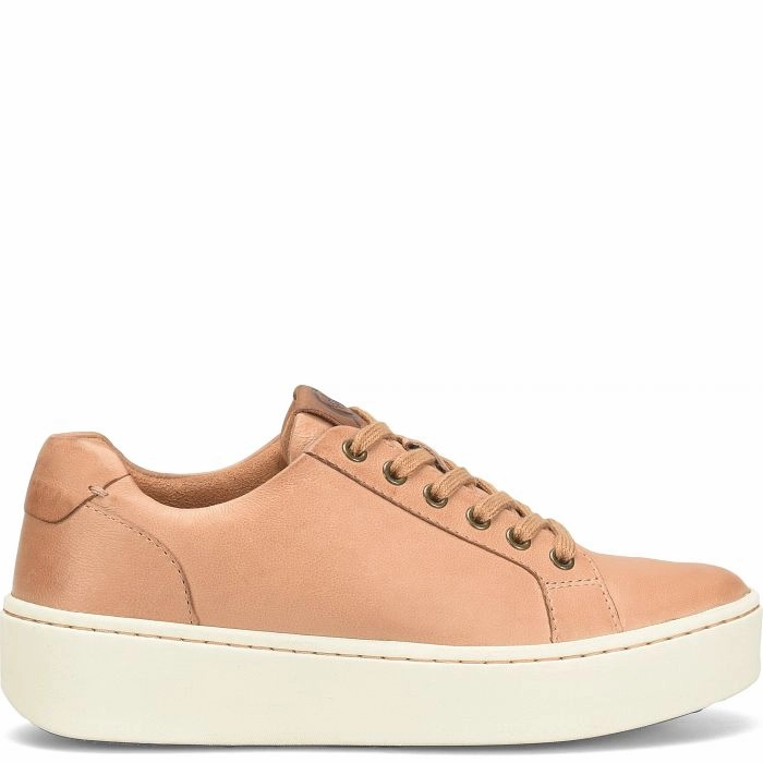 Shore Path casual outing Born Women's Mira Sneaker - Natural (Almond)