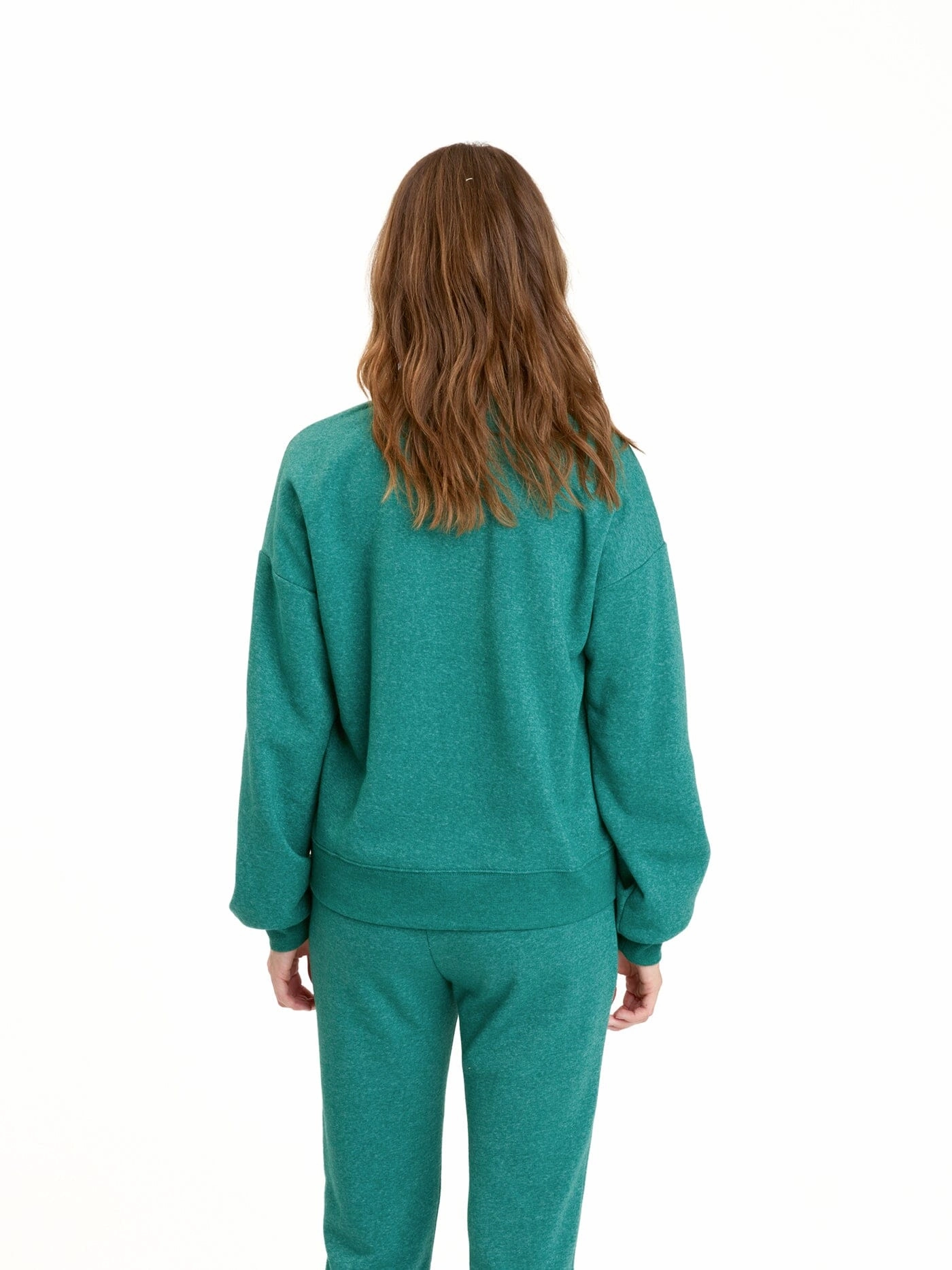 Constance Tribend Fleece Half Zip Pullover Office Wear Noise Reducing Hardware