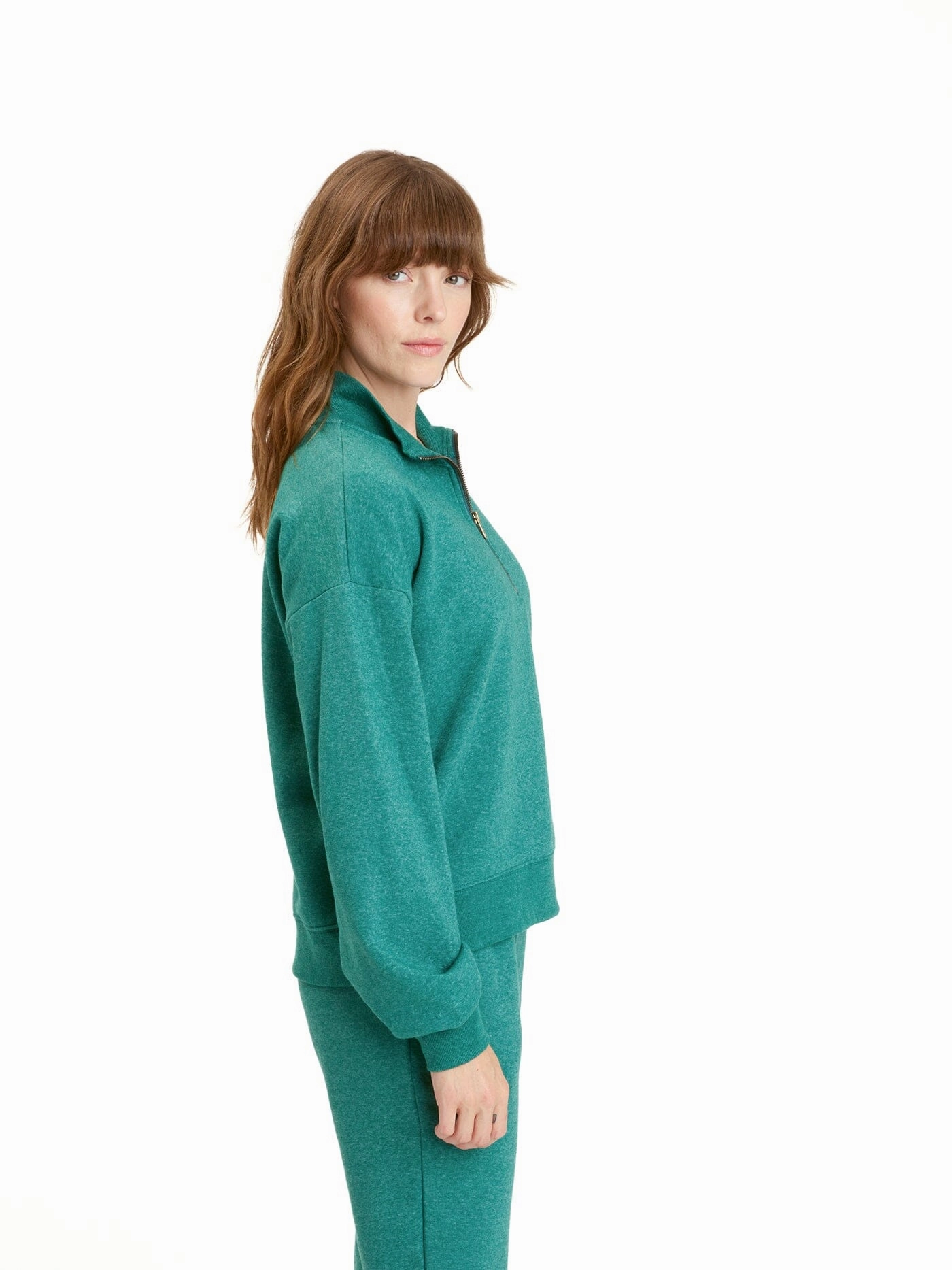 Compact Packable Feature Constance Tribend Fleece Half Zip Pullover