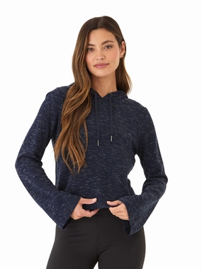 Windproof Hood Lined Pockets Celinne Rhythm Slub Hoodie