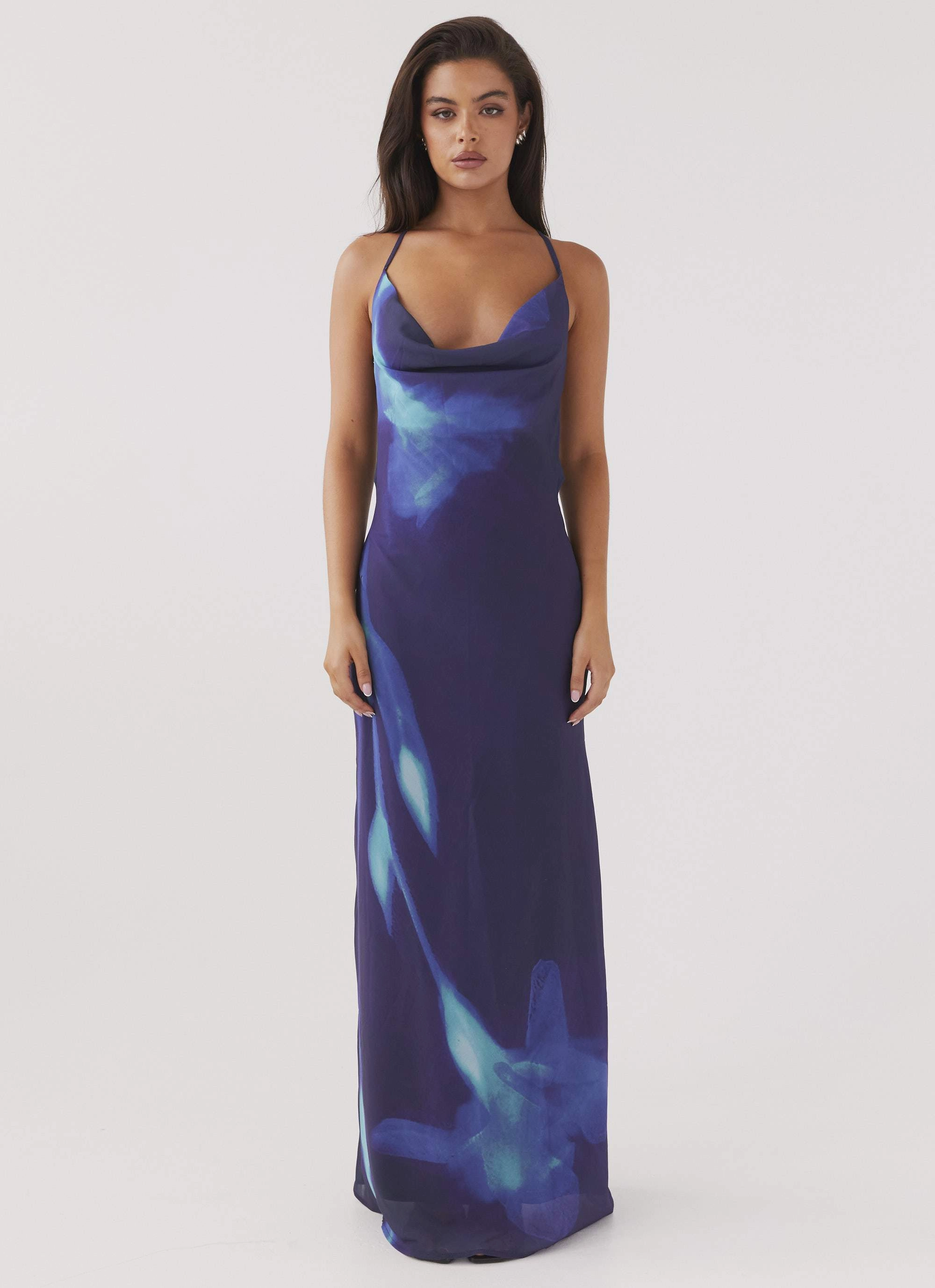 Astra Maxi Dress - Cyber Rose Comfortable Layer