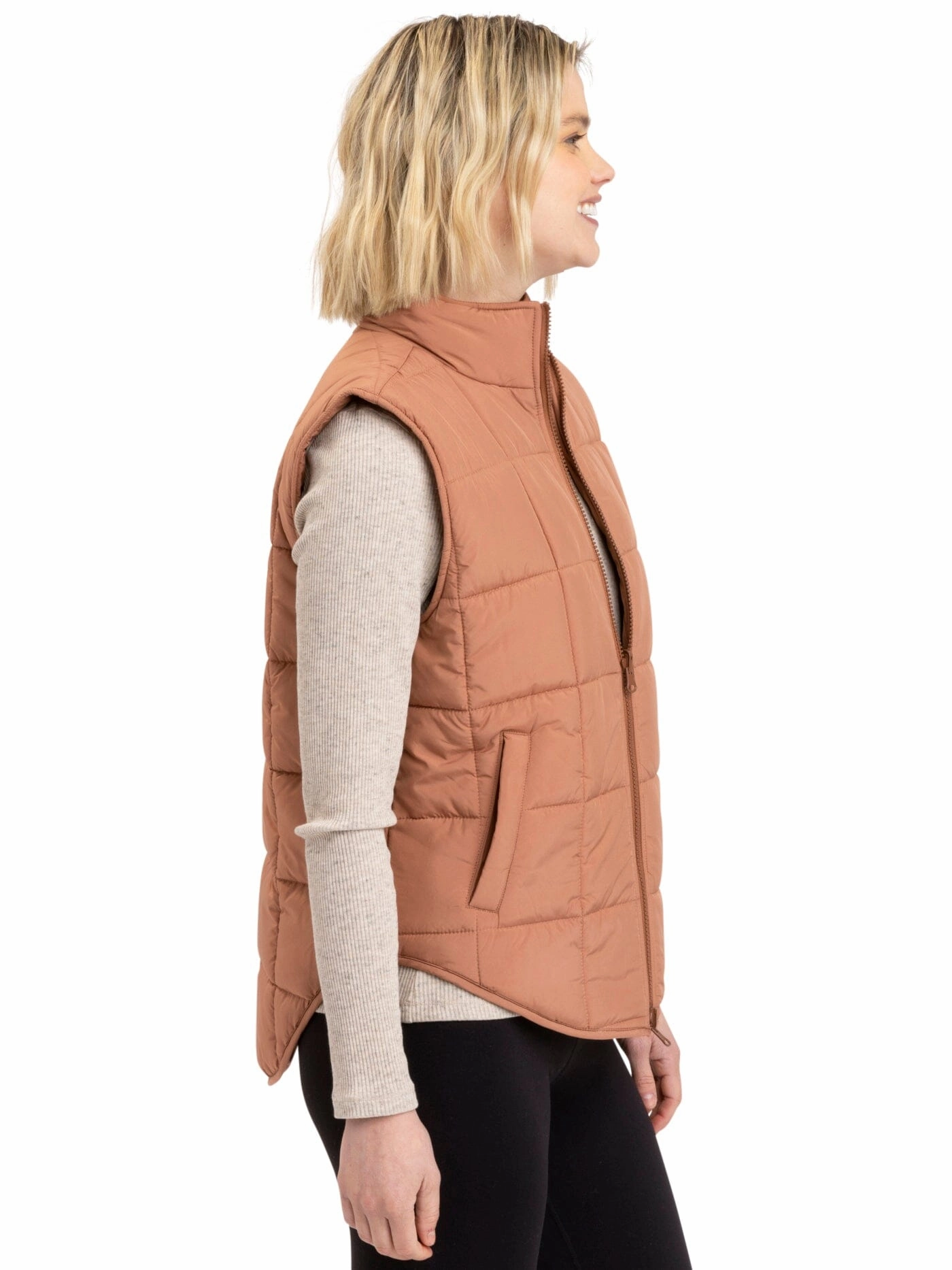 Stylish Outer Layer Aubri Packable Puffer Vest