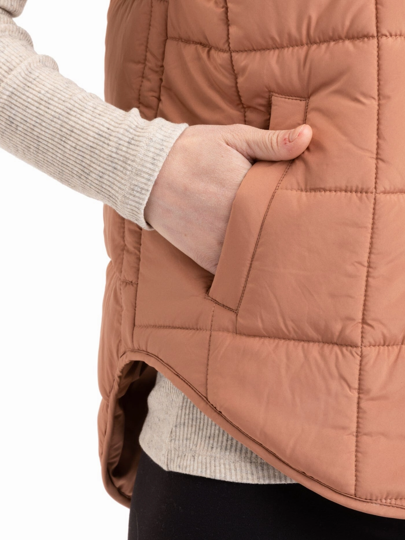 Hypoallergenic Fibers Aubri Packable Puffer Vest