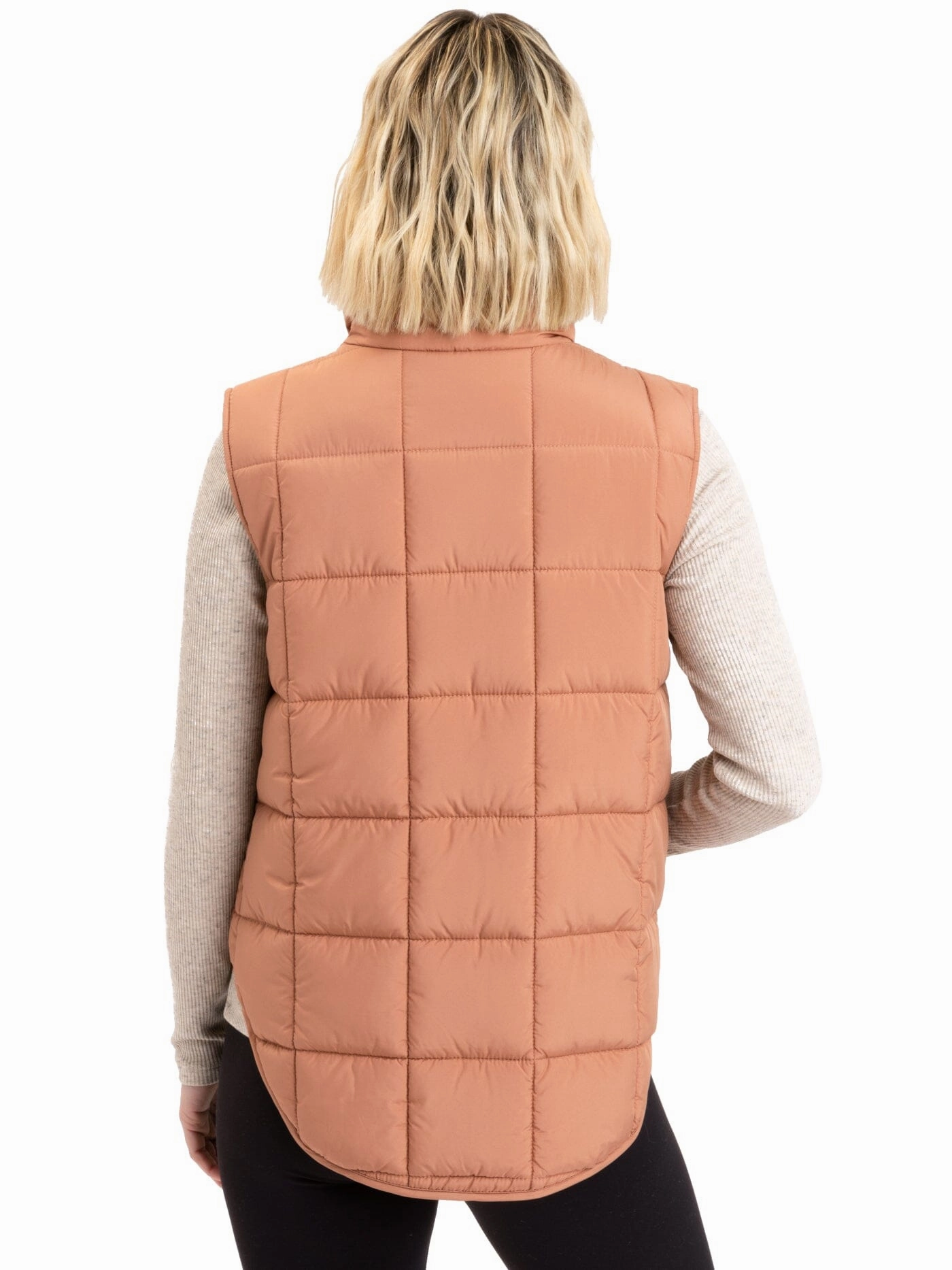 Aubri Packable Puffer Vest Simple Modern Piece