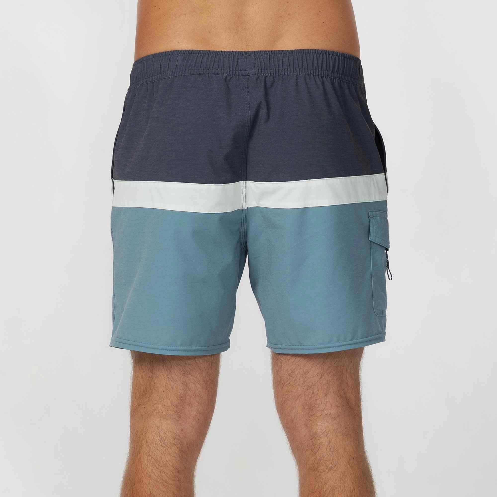 All Day Comfort Fit Beach Wear OG Horizon Volley 16" Beach Short - Stormy Sea