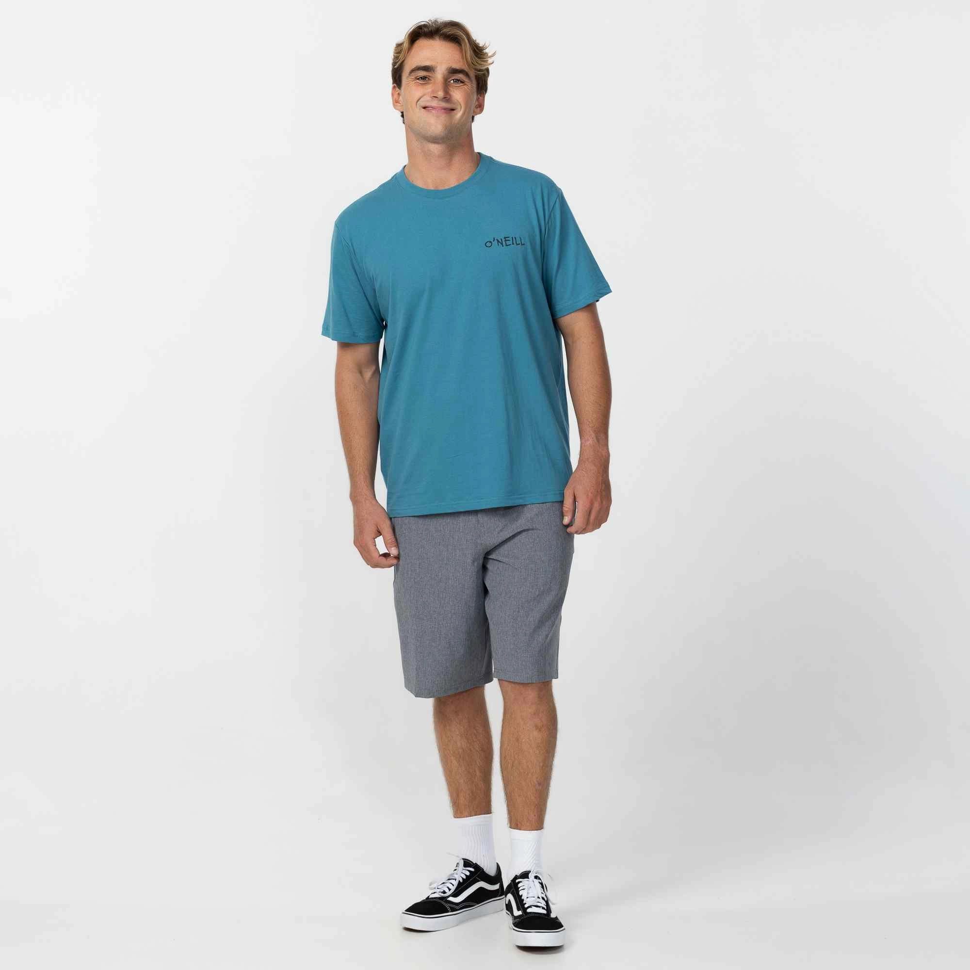 Casual Comfort Design Casual Layering Wear Beachcomber T-Shirt - Stormy