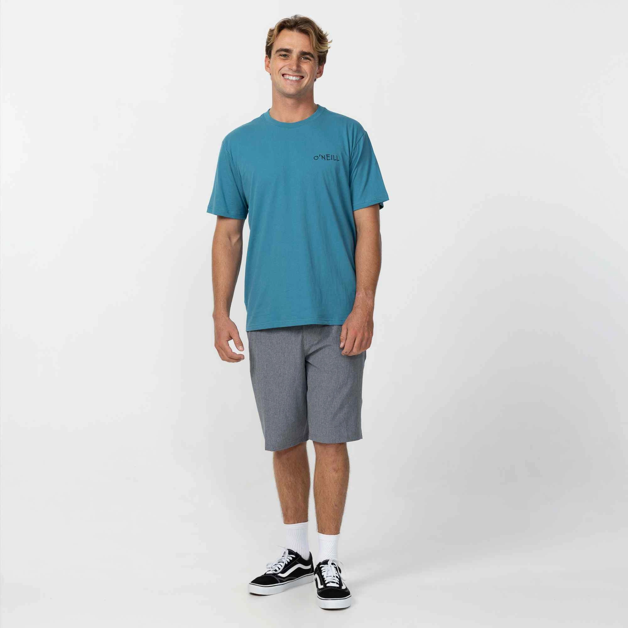 Simple Yet Elegant Beachcomber T-Shirt - Stormy