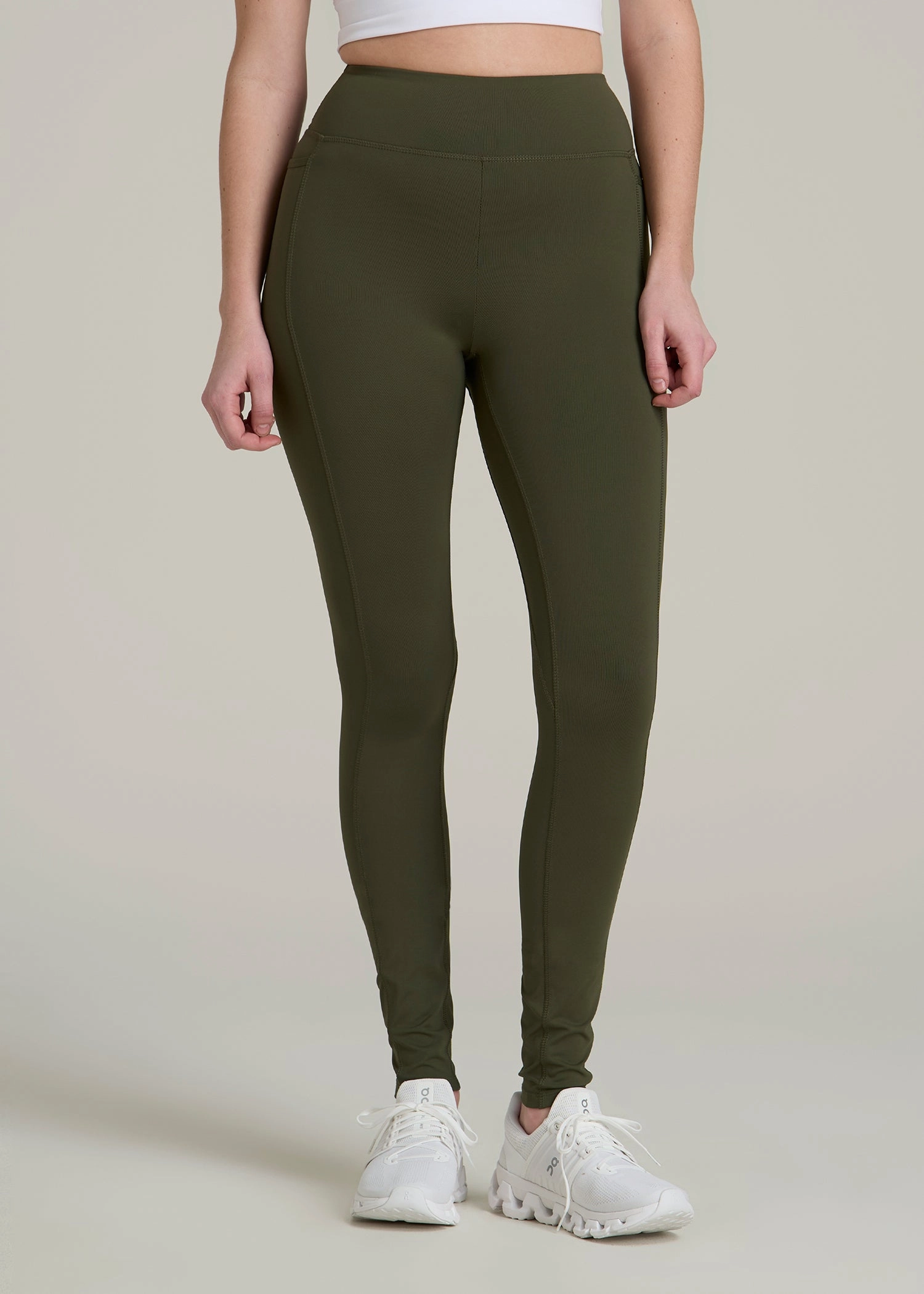 Body shaping Body Contouring Bella Outer-Pocket Tall Women's Legging in Forest Night