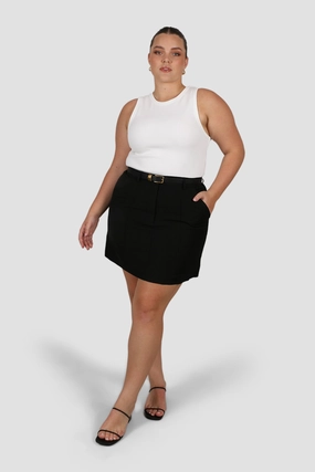 Wearable Art BENNETT SKIRT BLACK
