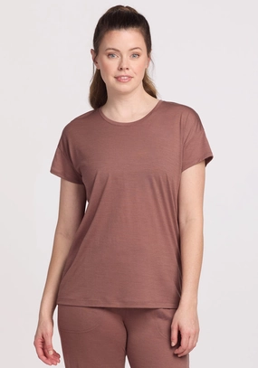 Billie Lounge Tee ? Final Sale Deals! - Nutmeg soft look Fashionable Wear
