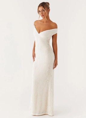 Chantelle Maxi Dress - Ivory Modern Movement