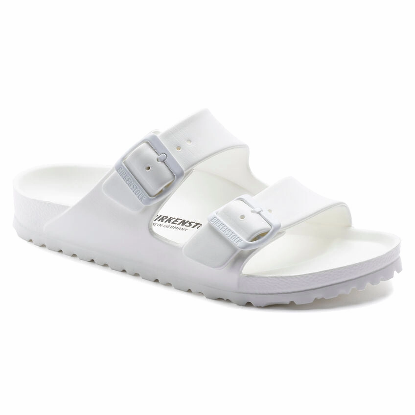 Birkenstock Men's Arizona EVA Sandals - White Enhanced Traction Nodes