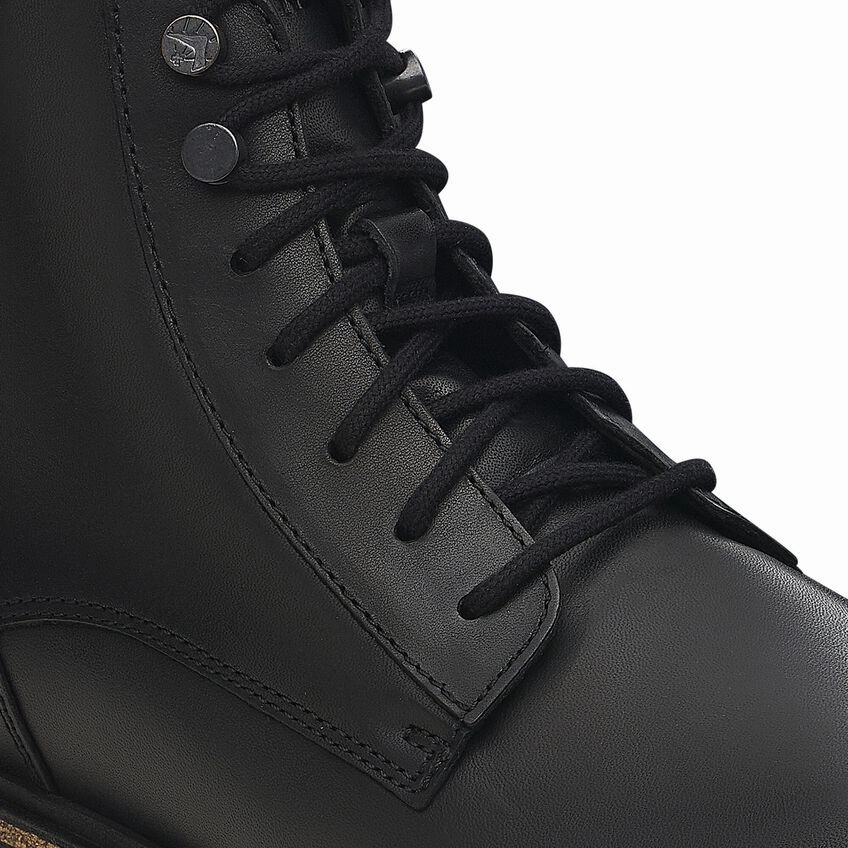 Stabilizing Outrigger Low Profile Winter Walker Birkenstock Men's Highwood Lace Mid Boot - Black