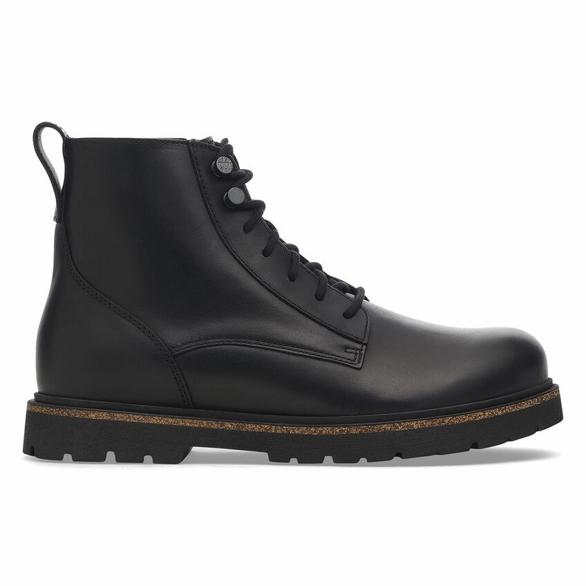 Composite Toe Guard Birkenstock Men's Highwood Lace Mid Boot - Black