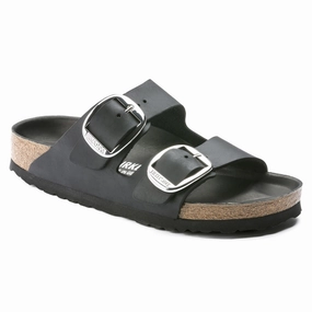 Abrasion Resistant Material Birkenstock Women's Arizona Big Buckle Sandal - Black