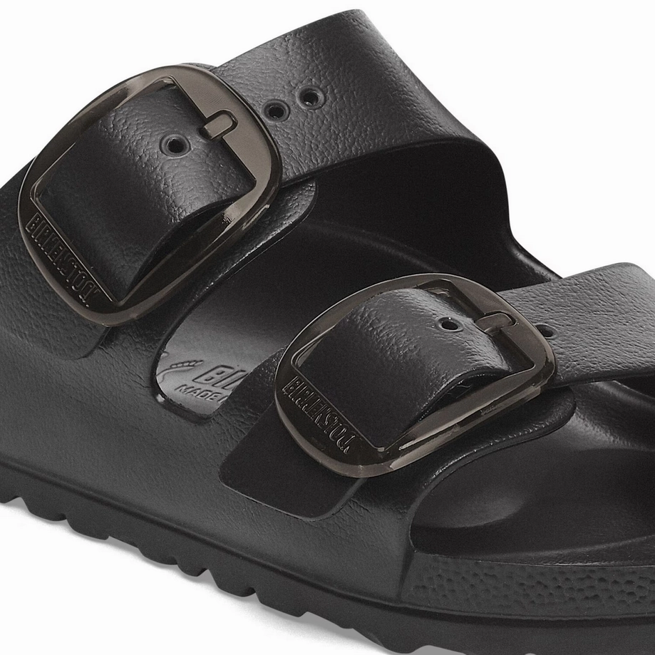 Birkenstock Women's Arizona Big Buckle Waterproof EVA - Black Sandal Add Ons Trendy