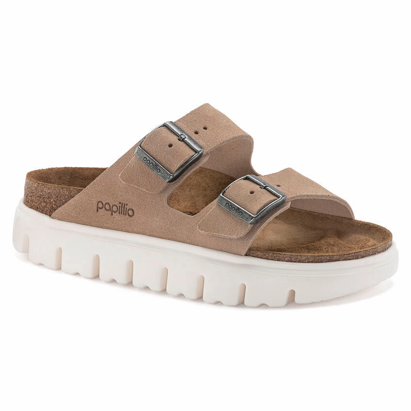 Birkenstock Women's Arizona Chunky Sandal - Warm Sand Water Friendly Sleek Casual Shoes