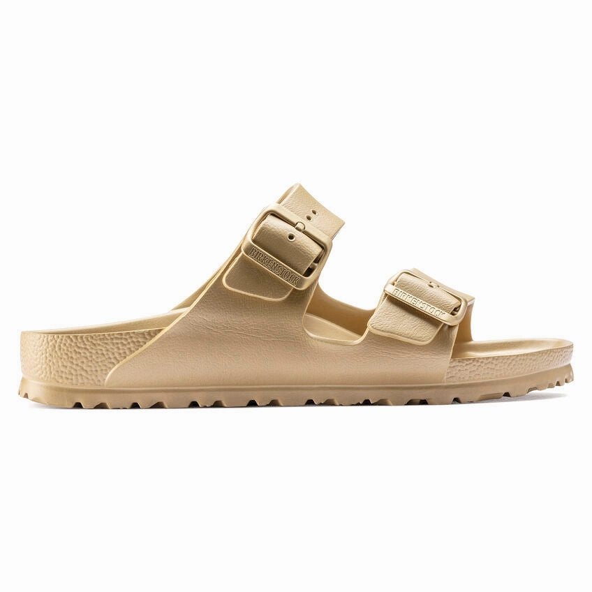 Dual Density Birkenstock Women's Arizona EVA Sandals - Metallic Gold