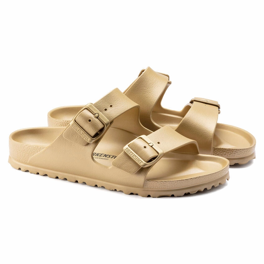 Comfortable fit Birkenstock Women's Arizona EVA Sandals - Metallic Gold