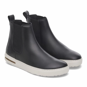 Low Profile Urban Commute Odor Resistant Birkenstock Women's Bend Chelsea Boot - Black