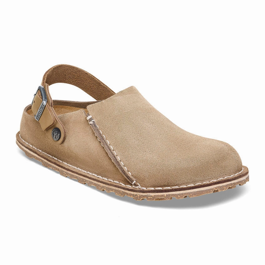 Sneaker Style Versatile Upper Birkenstock Women's Lutry Premium Suede - Gray Taupe