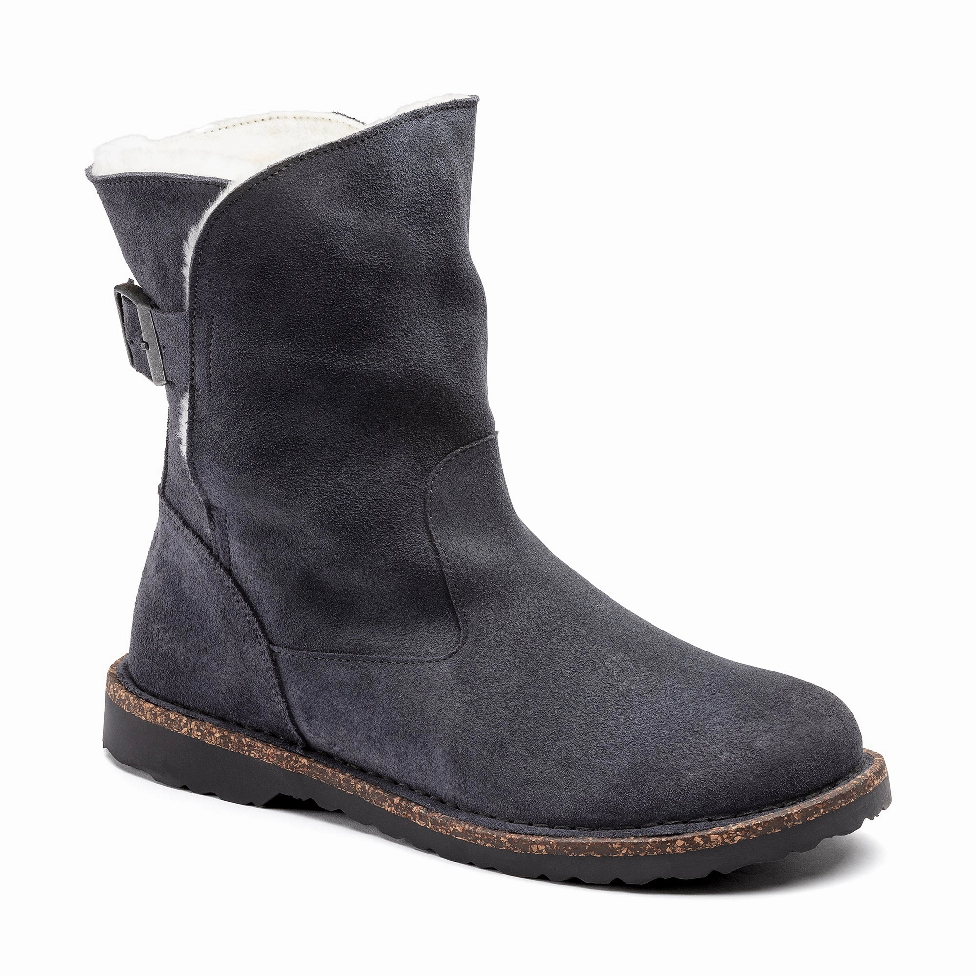 Birkenstock Women's Uppsala Shearling Boot - Graphite Fashionable Design