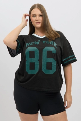 Black Graphic T Shirt Short Sleeve V Neck Lightweight Wear QuickDryTechnology