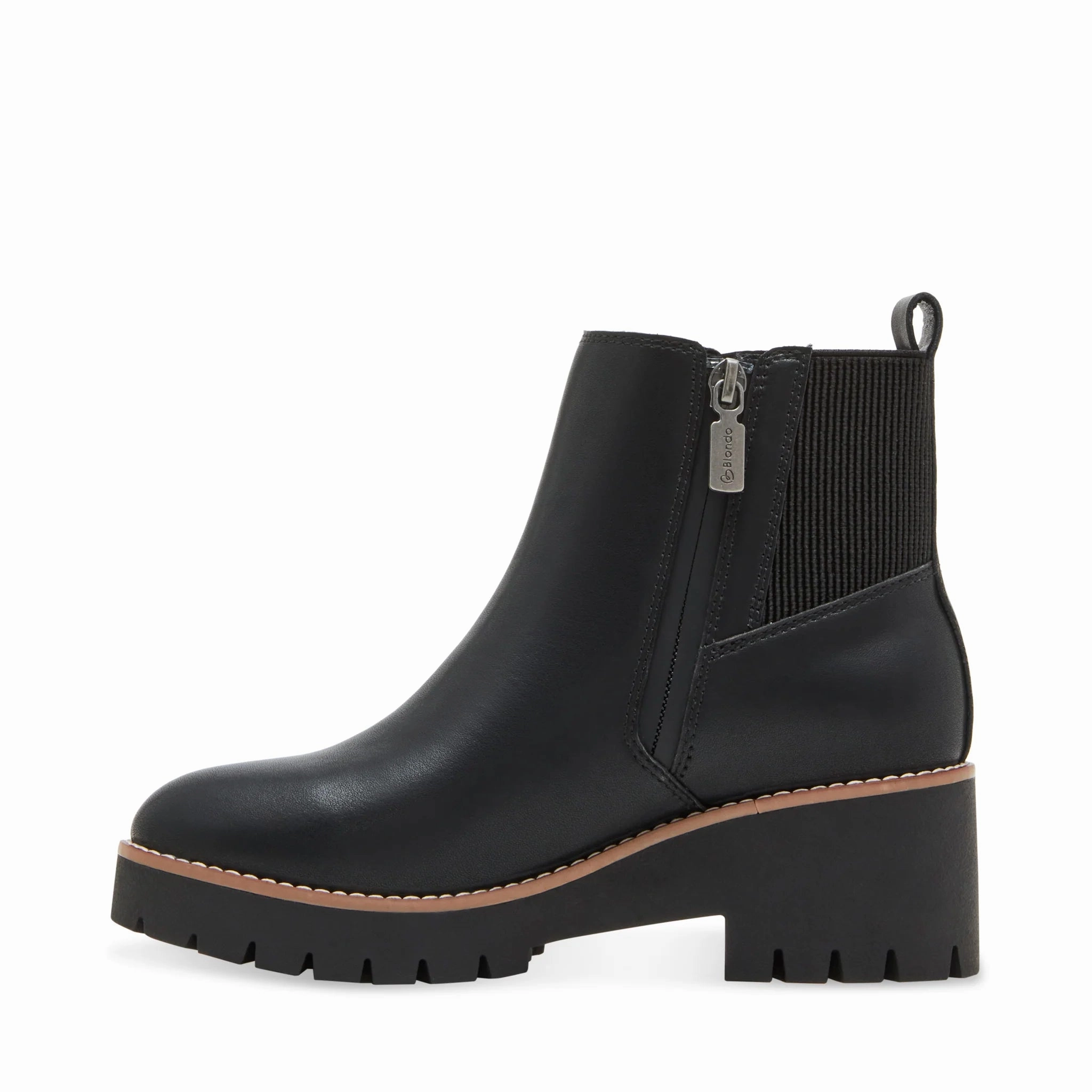 Blondo Women's Damaris Waterproof Bootie - Black Dust Guard
