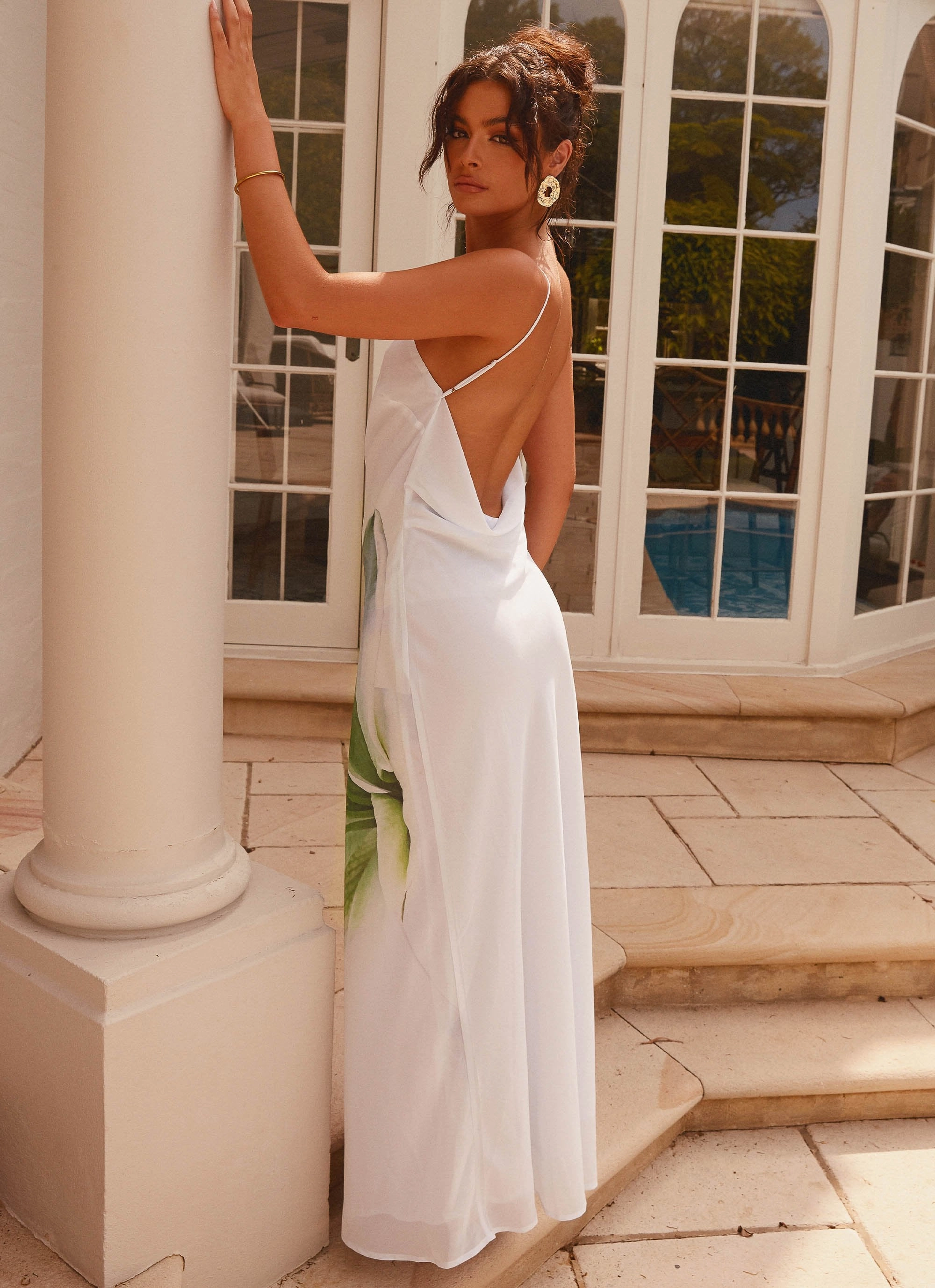 Blossom Hearts Maxi Dress - Dahlia Ash Smart Edge