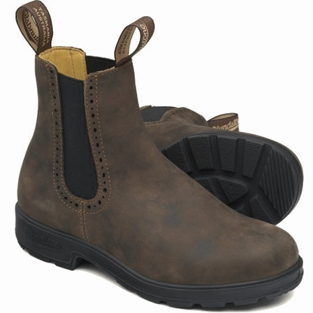 Blundstone Women's 1351 High Top Boot - Rustic Brown Secure Strap Rodeo Event