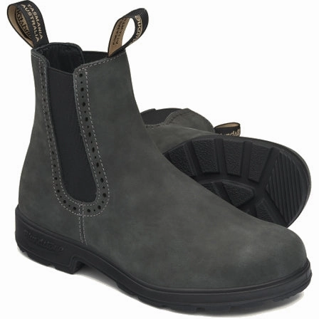 Padded Interior Nature Lover Blundstone Women's 1630 High Top Boot - Rustic Black