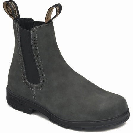 Blundstone Women's 1630 High Top Boot - Rustic Black Anti Odor Stylish Explorer Travel Essential