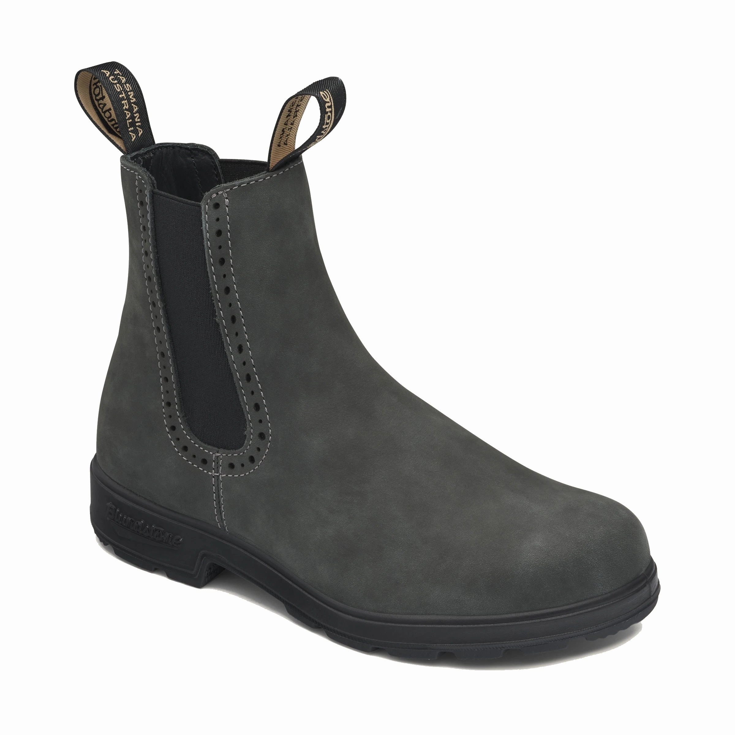 Adventure Ready Italian Glam Blundstone Women's 1630 High Top Boot - Rustic Black