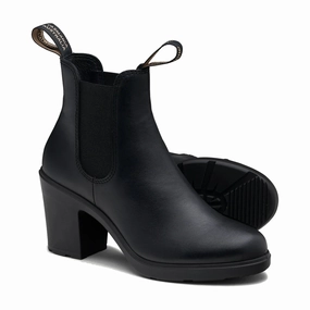 Secure Closure Padded Interior Active Nomad Blundstone Women's 2365 High Heeled Chelsea Boot - Black